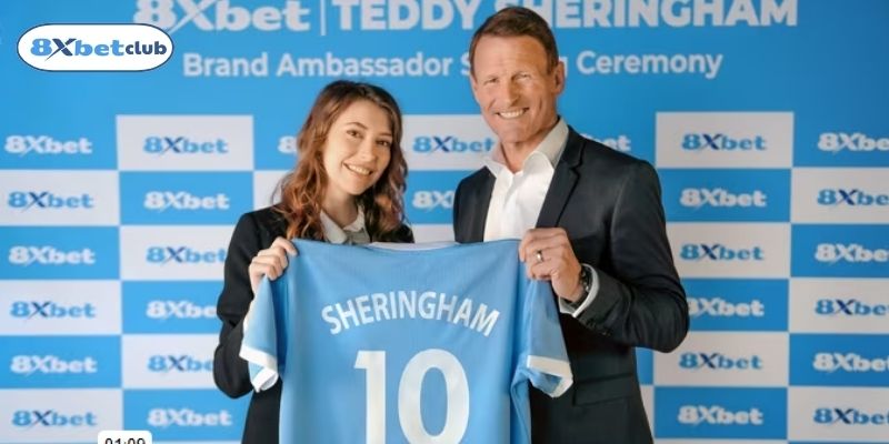 Teddy Sheringham lựa chọn 8XBet để đồng hành trong vai trò đại sứ